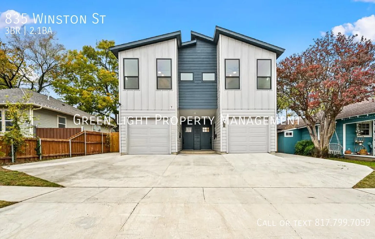 Stunning 3-bedroom, 2.5-bathroom halfplex in Dallas — Photo 1