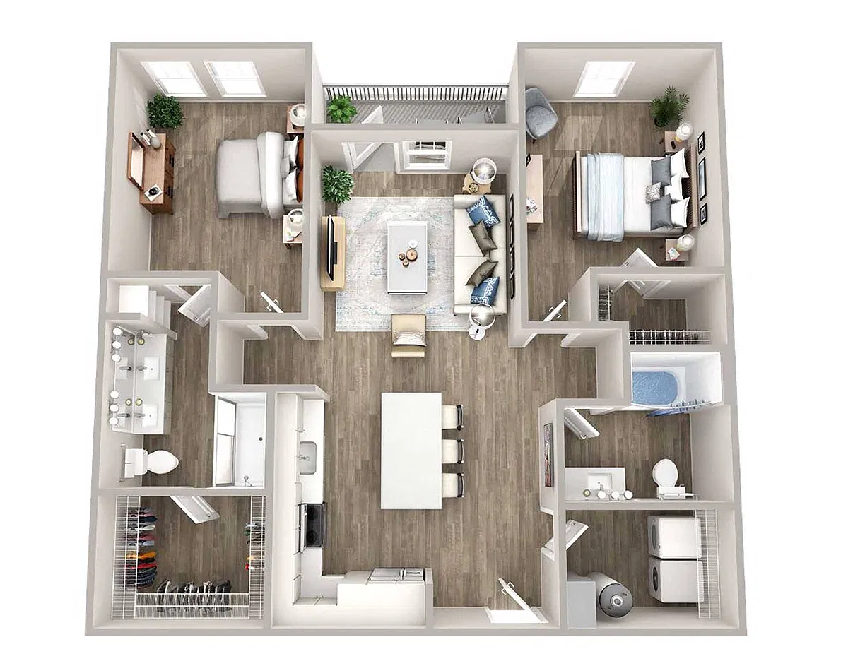 Floor plan B1