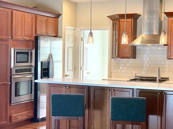 Kitchen leading into dining room or study