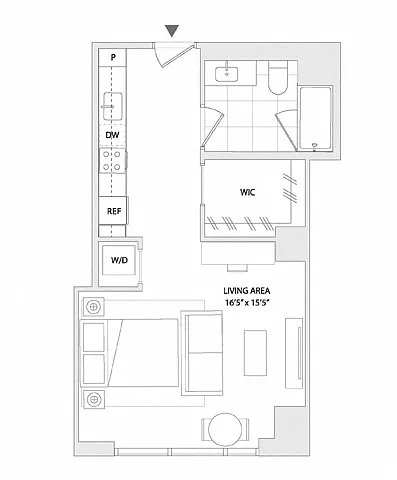 Floor plan STUDIO A10