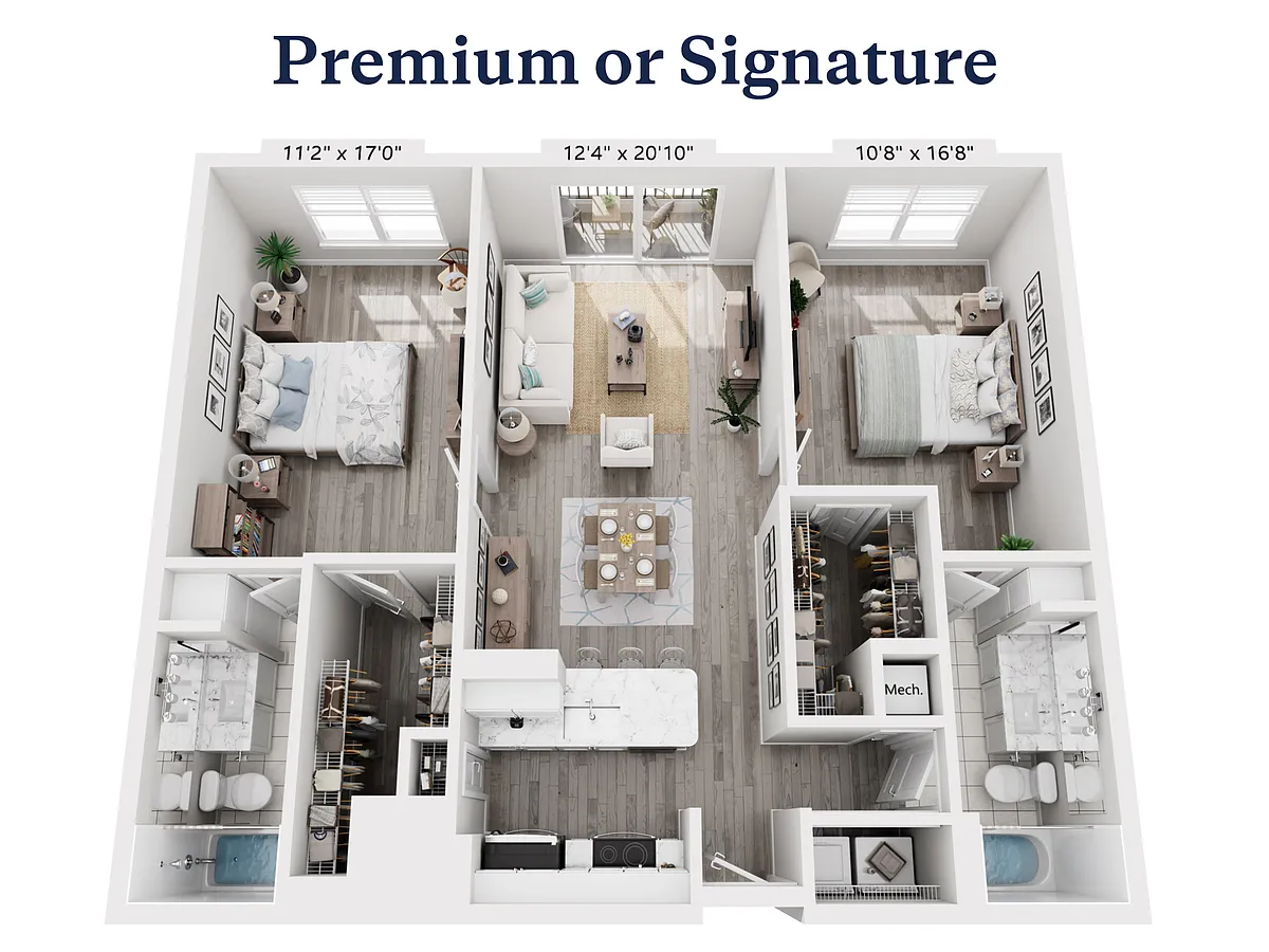 Floor plan Star