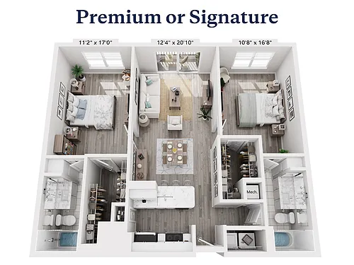 Floor plan Star