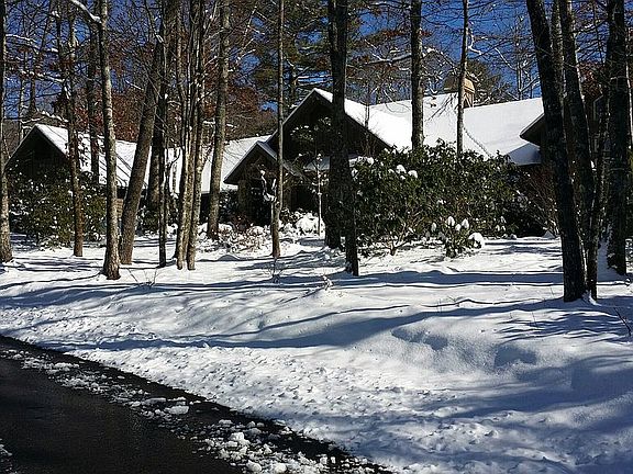 beautiful in winter snow