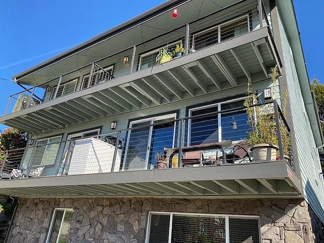 Mid Balcony on the right, storage space included