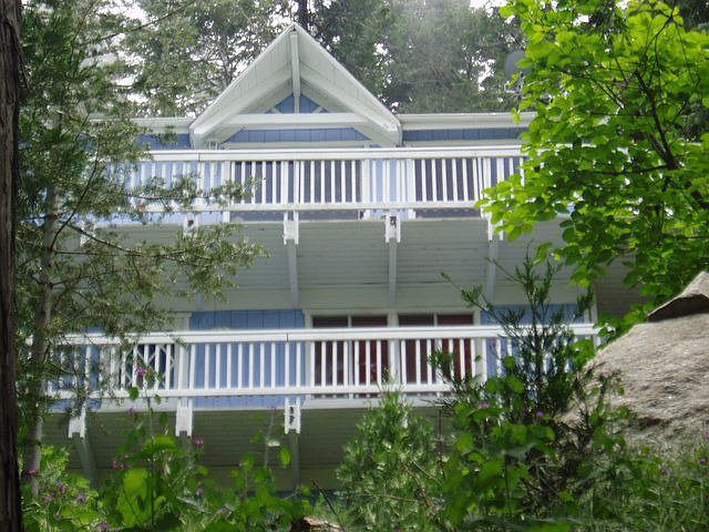 Back view of house