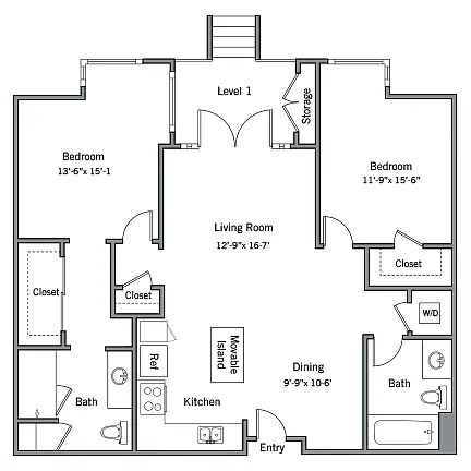 Floor plan Plan 2ZE