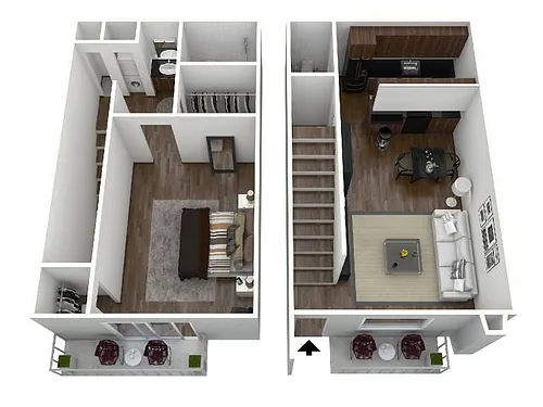 Floor plan Townhome