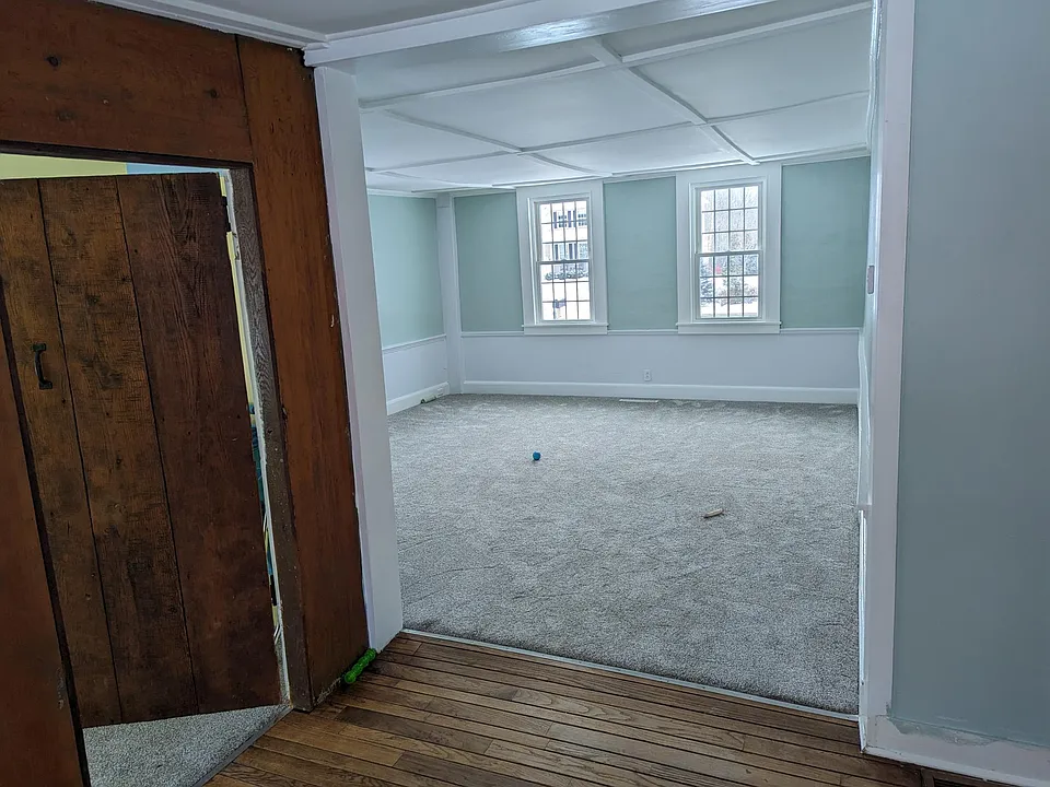 Living room off dining