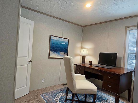 2nd bedroom staged office