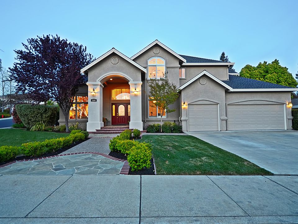 Street view at Sunset