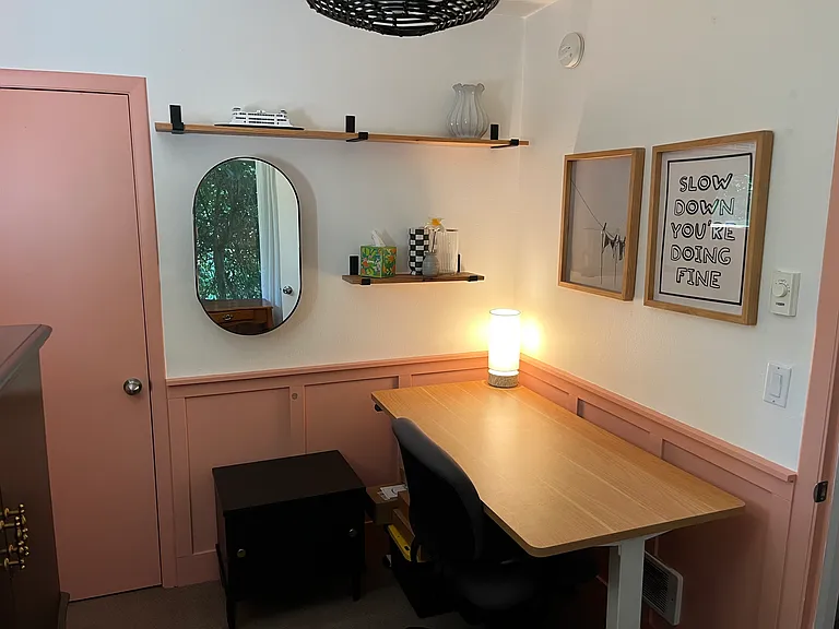 Second bedroom/office (note: furnishings not included)