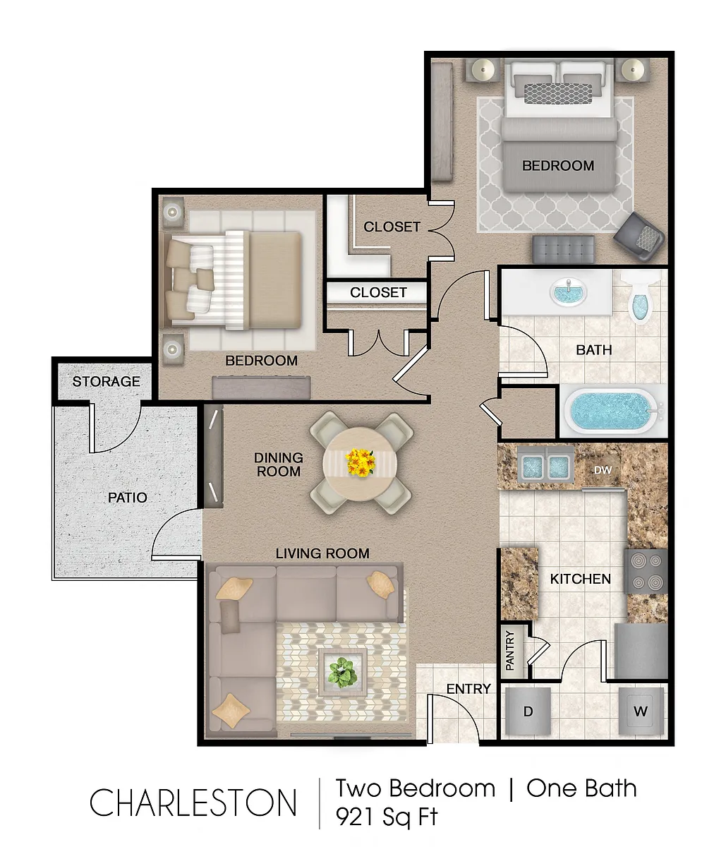 Floor plan Charleston
