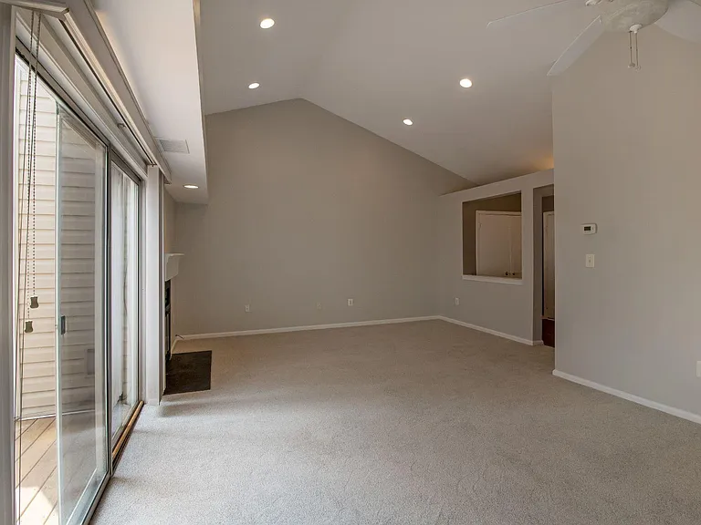 Top floor, cathedral ceilings