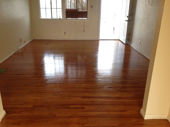 Refinished hardwood floors