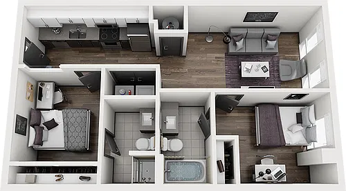 Floor plan Frisco B