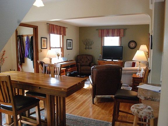 Dining Area Looking into Living Room