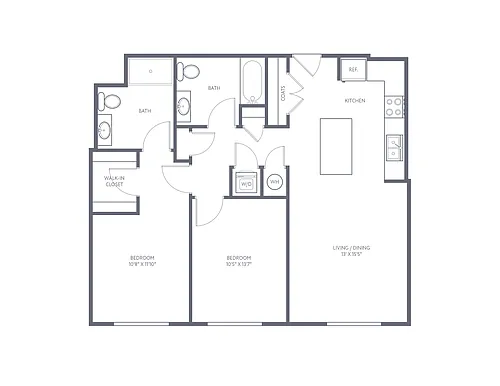 Floor plan 2B9