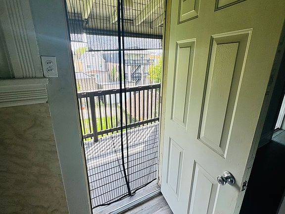 Kitchen to balcony doorway