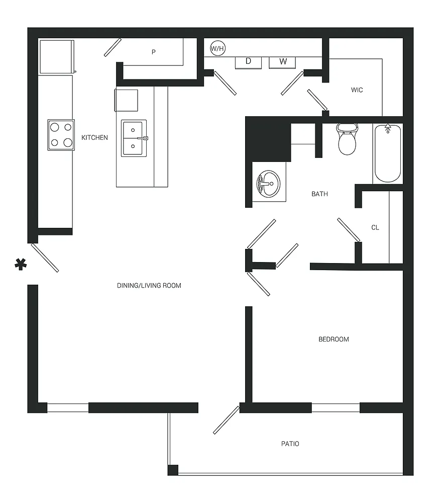 Floor plan Adair