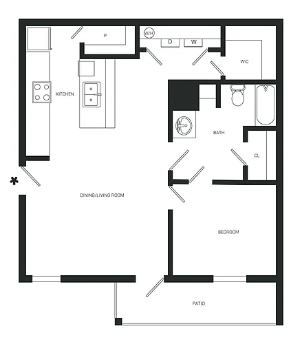 Floor plan Adair