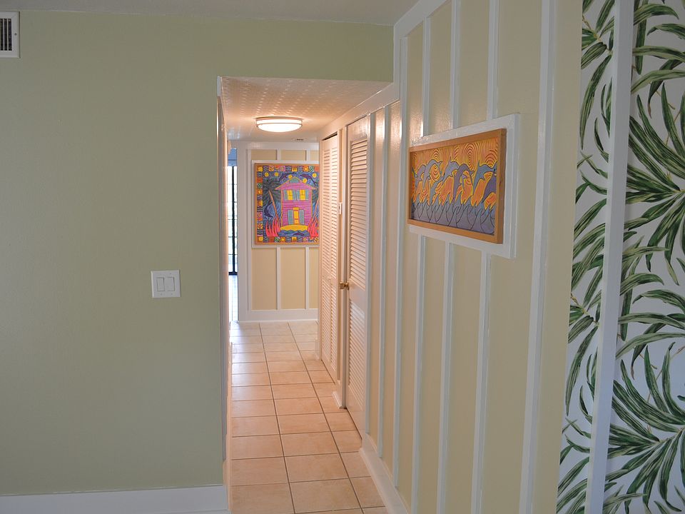 Hallway leading to family room