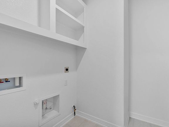 Functional utility room with custom shelSample product photo. Actual exterior and interior selection