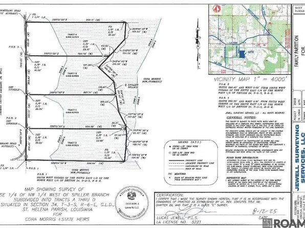 TRACT Boomerang Rd #A, Amite, LA 70422