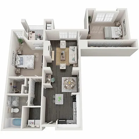 Floor plan Norway Pine