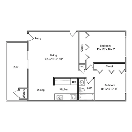 Floor plan Plan 2AR