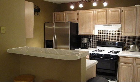 Stainless steal side by side fridge