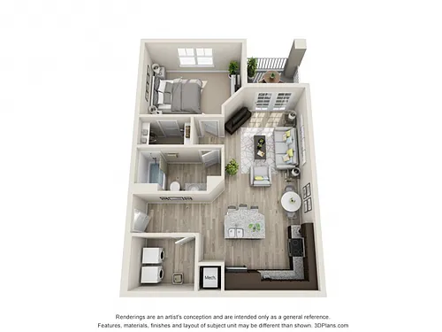 Floor plan Serene
