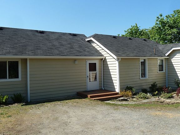 outside from driveway