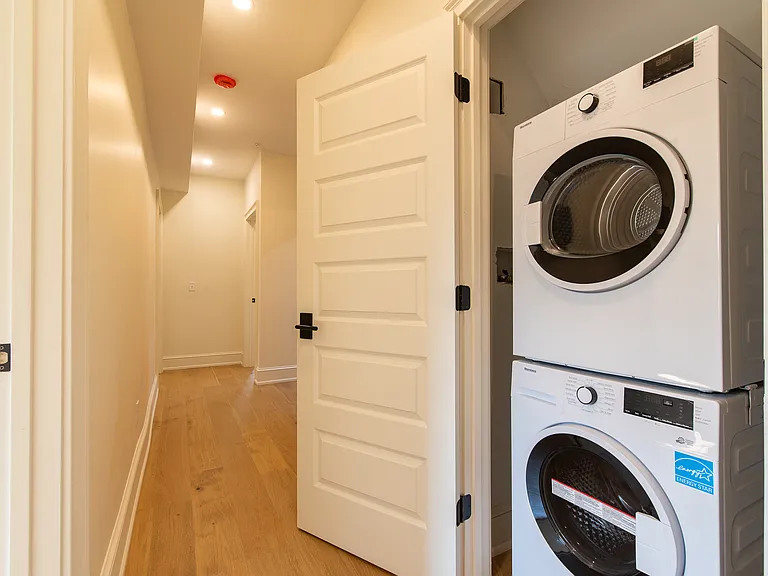 Laundry closet