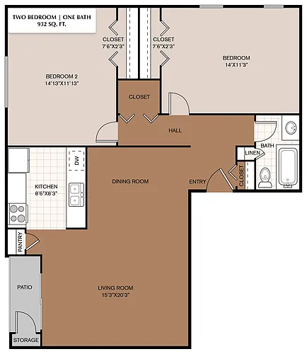 Floor plan San Miguel 2L