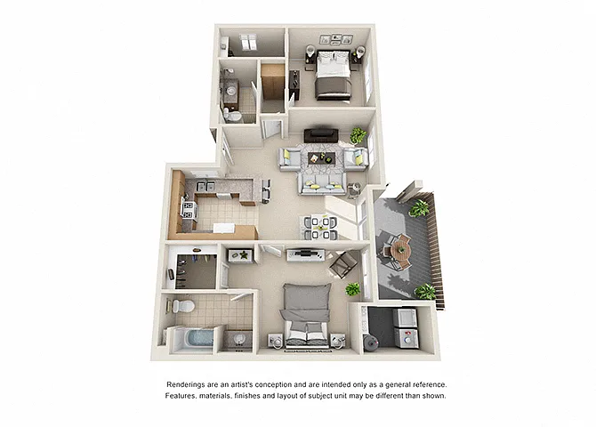 Floor plan Jalama