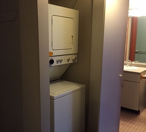 Laundry closet