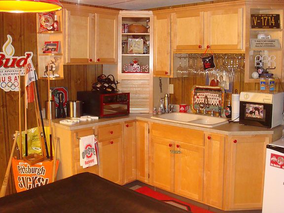 Wet Bar in Finished Basement