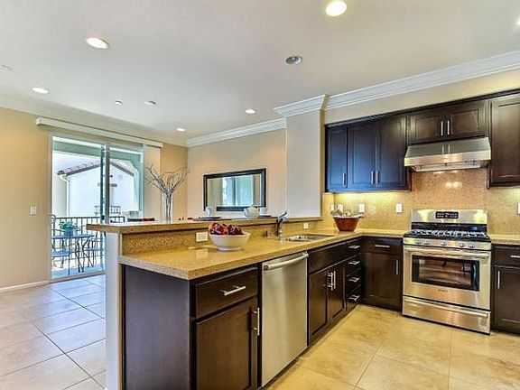 Opened Kitchen and counter