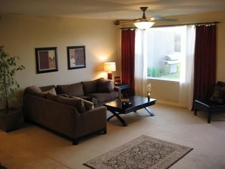 Living Room with Picture Window