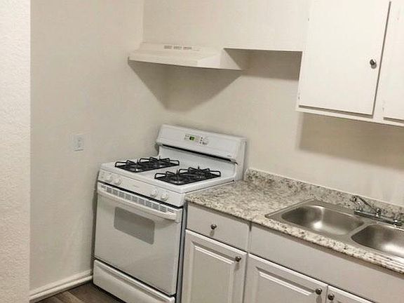 Stove and range in unit