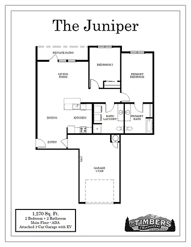 Floor plan The Juniper