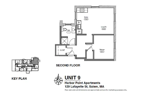 Floor plan 129 Lafayette St
