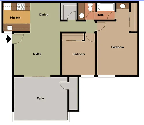 Floor plan 2X1