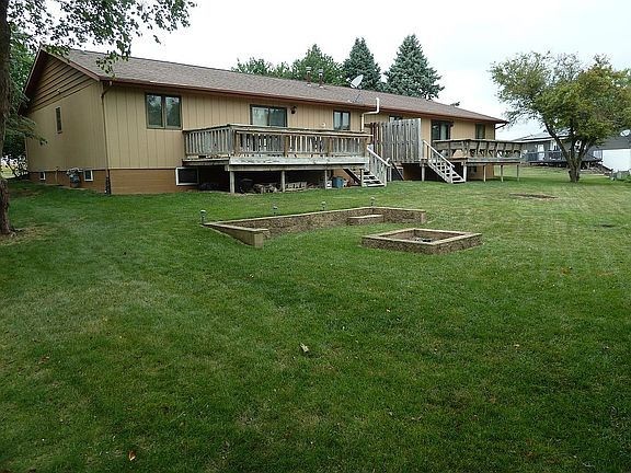 Back yard from 612 view