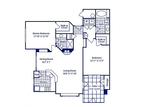 Floor plan 2BR