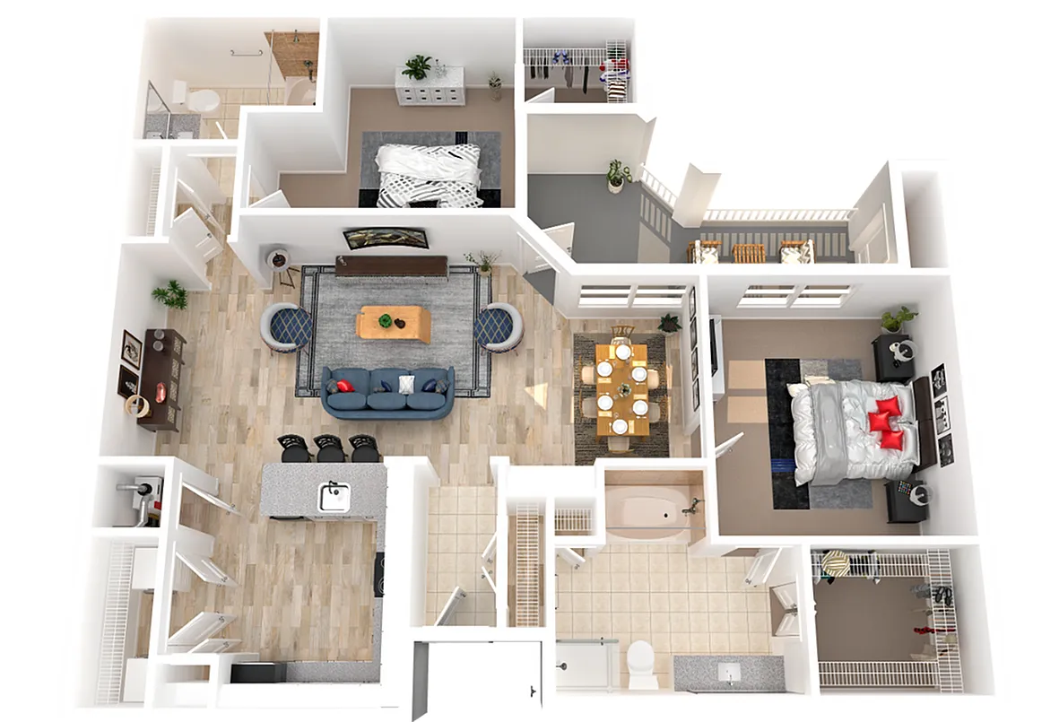 Floor plan B3