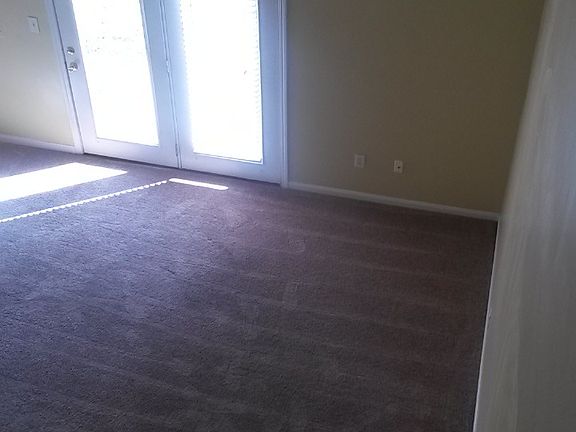 Vaulted ceilings in living room.