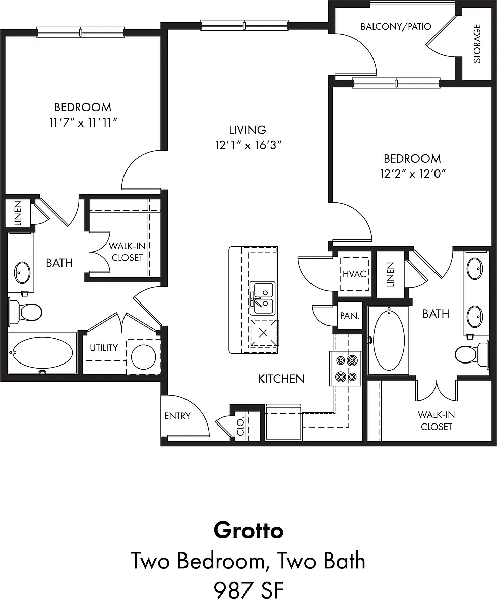 Floor plan B1