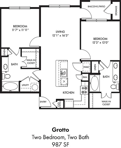 Floor plan B1