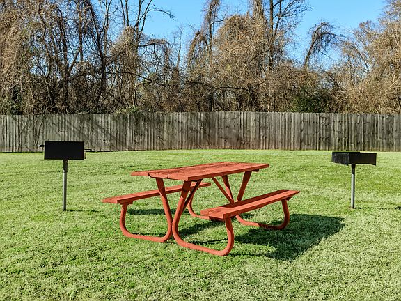 Outdoor Amenities: Green Space with Picnic Areas & Grills at Riverstone Apartments
